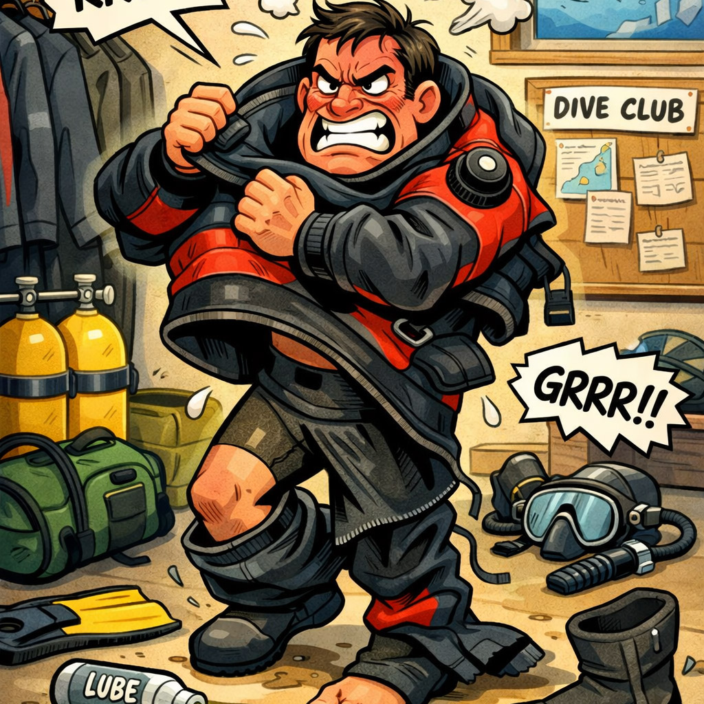Курс Сухой гидрокостюм Курс DrySuit